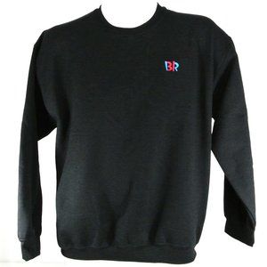 BASKIN ROBBINS 31 Ice Cream Employee Uniform Black Sweatshirt NEW Size S Small